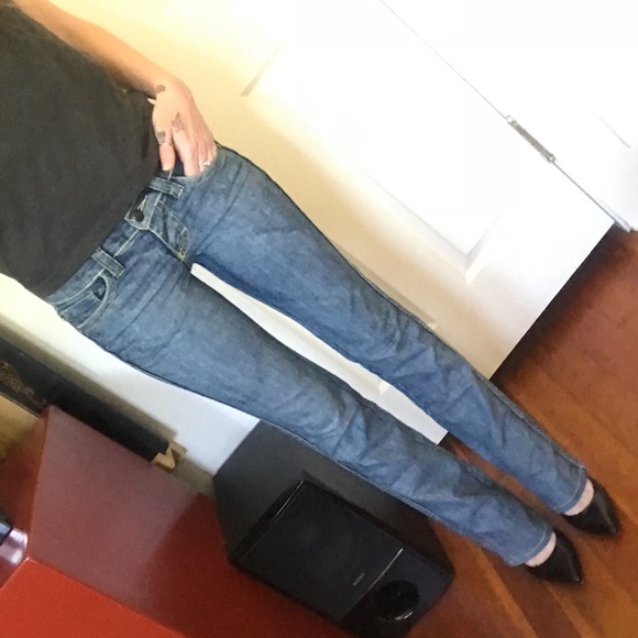 Frankie B dove heart embroidered jeans - Picture 1 of 8